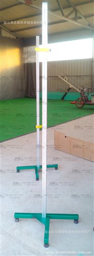 田徑比賽訓練產品 跳高架 跳高橫桿 竹/鋁合金 升降立柱 丁字式 方盤式 鑄鐵座