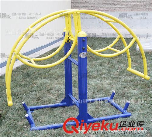 戶外健身路徑產(chǎn)品 立式蹺蹺板 戶外健身路徑器材 小區(qū)健身路徑 體育器材 圣鑫廠家原始圖片3