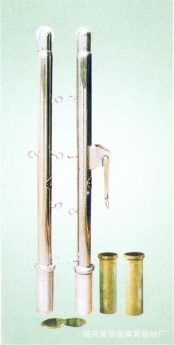 3月上新 生产供应 简易直插式网球柱 户外标准网球柱