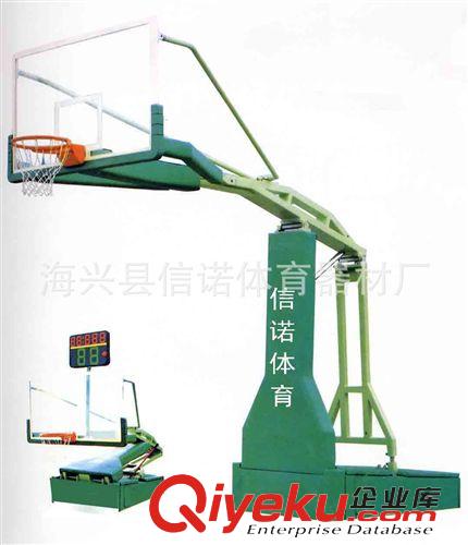 籃球架系列 大量供應(yīng) 室內(nèi)移動(dòng)式手動(dòng)液壓升降籃球架 手動(dòng)液壓籃球架系列原始圖片3