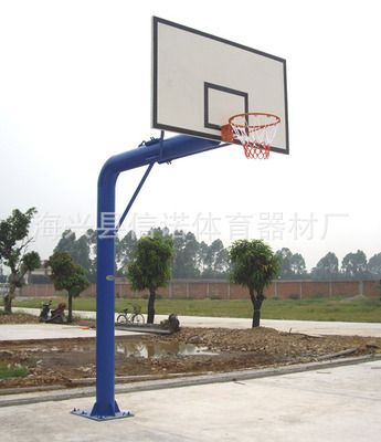 籃球架系列 長(zhǎng)期供應(yīng) 成人休閑籃球架 預(yù)埋式戶外籃球架 地埋圓管籃球架原始圖片2