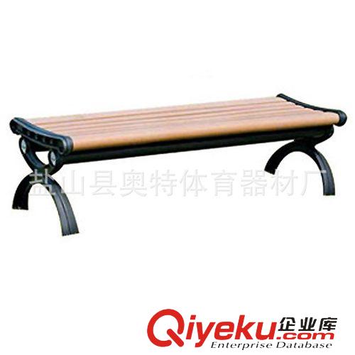 休閑椅 廠家直銷 小區  AT-5005  實木長條休閑凳  戶外