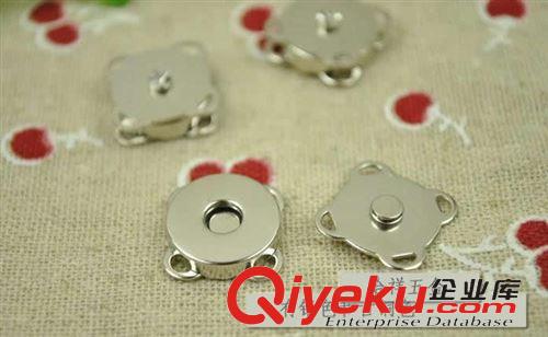 鈕扣 手工材料 直徑1.4cm 古銅銀色梅花磁扣 高質(zhì)量手縫磁扣 服裝輔料原始圖片2