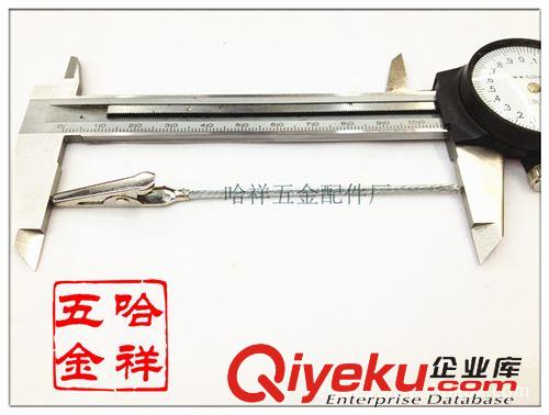 連接器 供應留言夾 便簽夾 鱷魚夾,帶線鱷魚夾原始圖片2