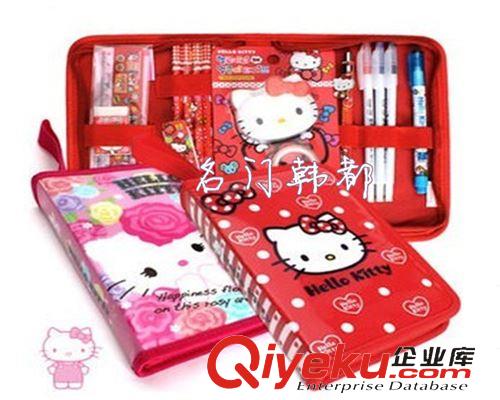 凱蒂貓系列 韓國進口-hello kitty 凱蒂貓鉛鉛筆，組合/文具套裝/禮盒