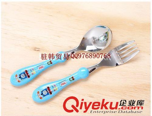 托馬斯系列 韓國托馬斯不銹鋼勺叉 兒童餐具