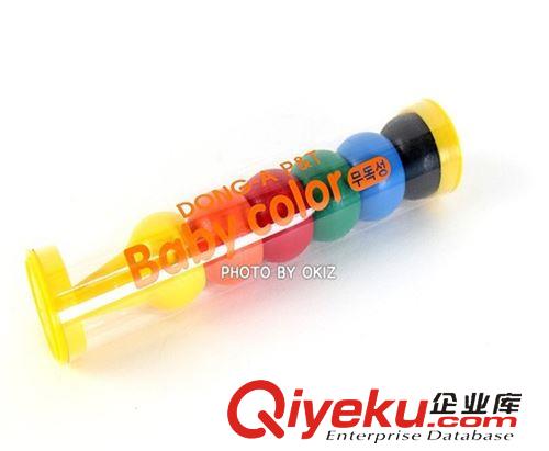 東亞蠟筆系列 韓國進(jìn)口文具baby color嬰幼兒童md手指蠟筆 玩具6色 安全認(rèn)證原始圖片2