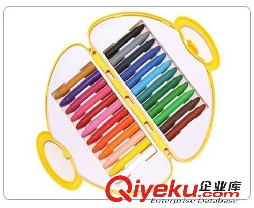 東亞蠟筆系列 韓國進口Baby color寶寶幼兒蠟筆 安全md套手指蠟筆 24色禮盒裝原始圖片2