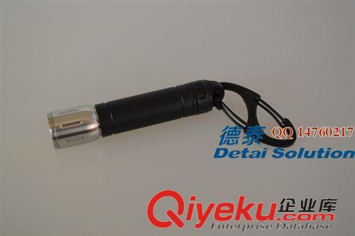 LED手電筒 不銹鋼航空鋁LED手電 EDC便攜最小7號(hào)電池日用照明強(qiáng)光戶外工具原始圖片3