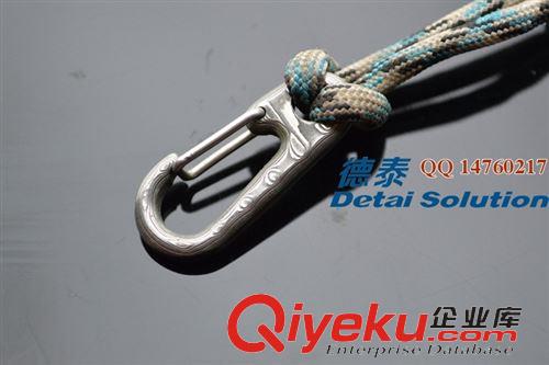 大馬士革gd工具 大馬士革鋼快掛 收藏級扣子 gd戶外配件裝備 可帶傘繩