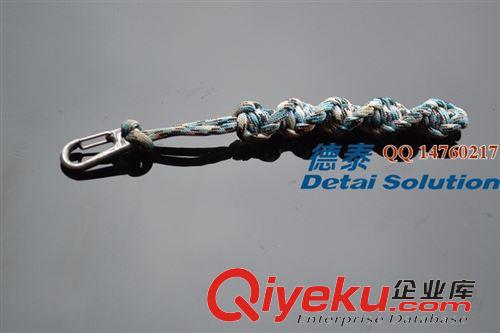 大馬士革gd工具 大馬士革鋼快掛 收藏級扣子 gd戶外配件裝備 可帶傘繩