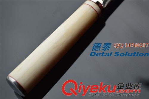 大馬士革gd工具 大馬士革鋼茶刀 gd普洱茶茶挑茶錐茶具 牛骨手柄 可定制