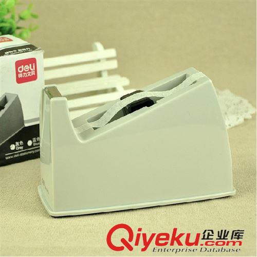15年4月新品 得力810膠帶切割器膠帶座（適用小于18mm膠帶）藍色/灰色辦公專用