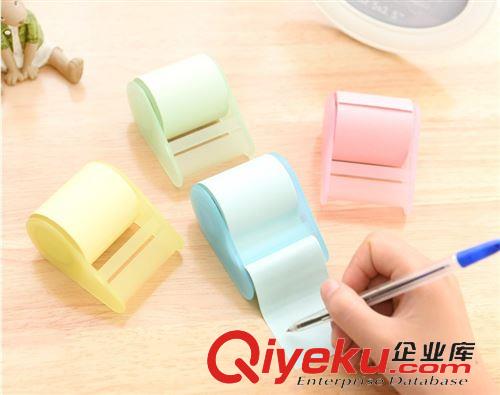 15年4月新品 智博88086親親貼 膠帶卷紙式便利貼 N次貼 留言貼 便簽紙 彩色原始圖片2