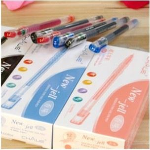 書寫工具 超藝中性筆003 香味水筆 New-jell水筆 超大容量日韓筆超好寫0.4原始圖片2
