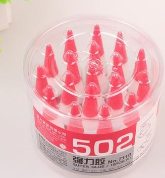膠粘用品 zp得力7110-502強力膠8g  快干強力膠 液體膠 速干小膠水原始圖片2