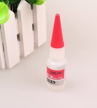膠粘用品 zp得力7110-502強力膠8g  快干強力膠 液體膠 速干小膠水原始圖片3