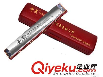 音樂器材 奇美牌24孔小明星重音口琴 學(xué)生開學(xué) 課堂教學(xué) 自學(xué)必備
