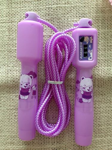 體育用品 狂神 兒童卡通計數跳繩 KS1306 塑料手柄 彩色跳繩原始圖片3
