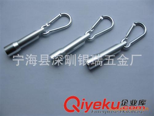 登山扣、鉤 生產(chǎn)供應(yīng)D型紅色鋁合金指南針登山扣