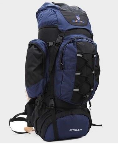 登山包類 70L登山包 雙肩包 野營包 字母包 贈(zèng)送防雨罩 8853原始圖片2