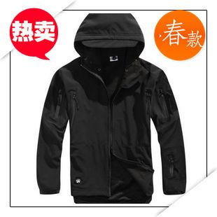 戶外生存裝備 批發(fā)TAD鯊魚皮猛禽軟殼抓絨衣 戶外 男款 正品 沖鋒衣風(fēng)衣原始圖片3