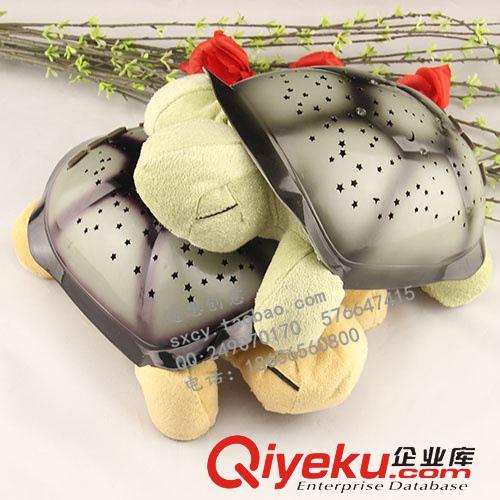 發(fā)光玩具飾品 音樂烏龜燈星空投影燈 安睡zm滿天星燈浪漫小夜燈烏龜投影原始圖片2