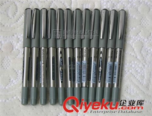 書(shū)寫(xiě)用品 白雪PVN-166直液式走珠筆 水筆 中性筆0.5mm  12支/盒 批發(fā)原始圖片2