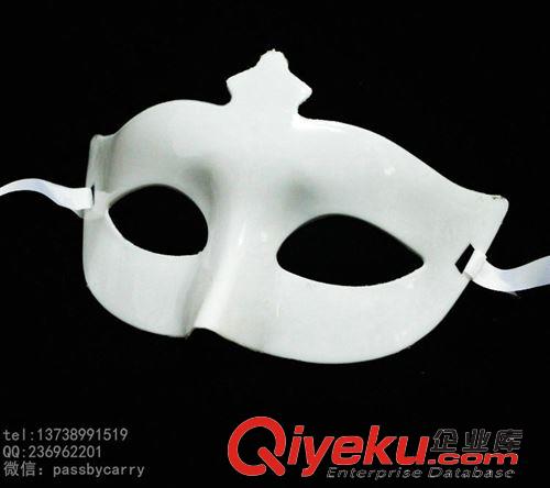 【舞會(huì)面具】 萬(wàn)圣節(jié)化妝舞會(huì)面具白色公主手繪面具表演派對(duì)面具女半臉面具