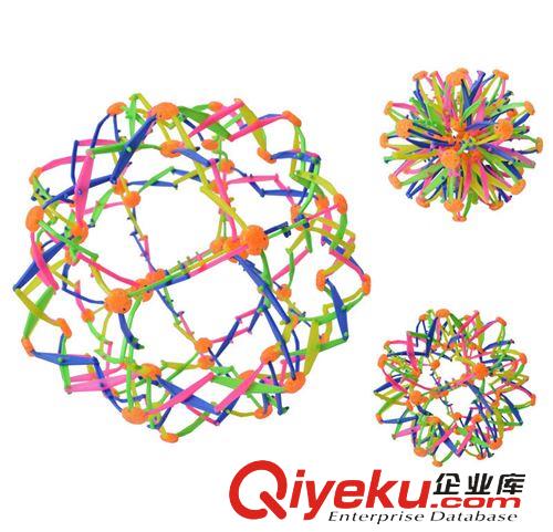 【整盅搞怪玩具】 兒童玩具伸縮球玩具球變形球七彩球寶寶手抓開花球玩具地攤玩具原始圖片2