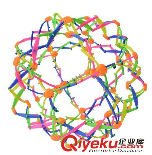 【整盅搞怪玩具】 兒童玩具伸縮球玩具球變形球七彩球寶寶手抓開花球玩具地攤玩具原始圖片3