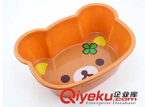 輕松熊系列 輕松熊rilakkuma 塑料洗臉盆/水果盆/收納盆/雜物盆廠家批發批發