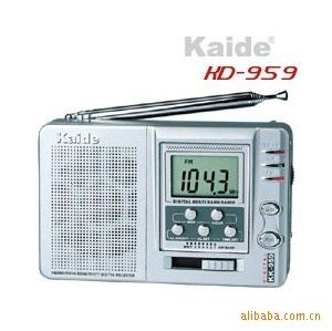 凱迪收音機批發區 kaide凱迪收音機kk-959 老人收音機 學生考試收音機 校園廣播