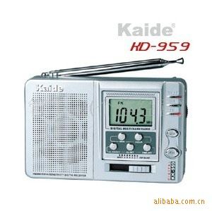 凱迪收音機批發區 kaide凱迪收音機kk-959 老人收音機 學生考試收音機 校園廣播