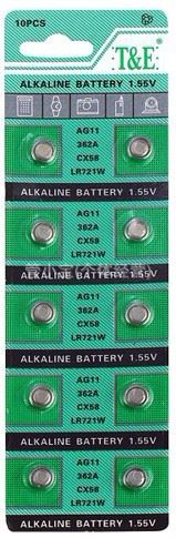 1.55V紐扣電子批發(fā)區(qū) 原裝天益牌AG11單卡鈕扣電池 SR721鈕扣電子 廠家直銷(xiāo)