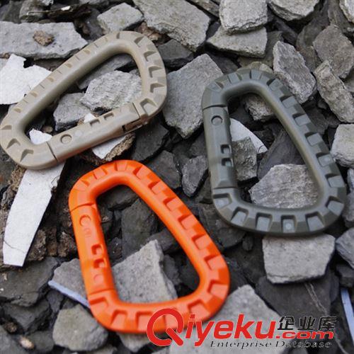 EDC (every day carry) 廠家直銷 批發(fā)D型環(huán)掛扣登山扣 鑰匙扣裝備 ITW扣具 高強(qiáng)度輕量級