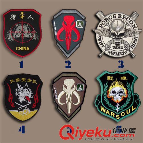 臂章 胸章 魔術(shù)貼章 【廠家訂制】之火鳳凰裝備 背膠魔術(shù)貼臂章胸章批發(fā) 迷彩服臂章原始圖片3