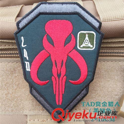 臂章 胸章 魔術貼章 【廠家現(xiàn)貨+訂制】美國國旗刺繡魔術貼 臂章 背膠+滿繡+送毛面