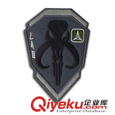 臂章 胸章 魔術貼章 外貿貨源 服飾徽章 TAD賞金獵人 3D刺繡　魔術貼臂章　3色原始圖片2