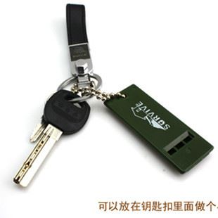 戶外裝備 SURVIVE 生存者多音頻口哨 戶外救生 求生口哨 荒野求生PSK必備原始圖片3