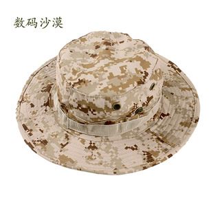 服飾周邊 戶外用品防紫外線遮陽(yáng)帽叢林系列奔尼帽 登山 迷彩帽漁夫帽原始圖片2