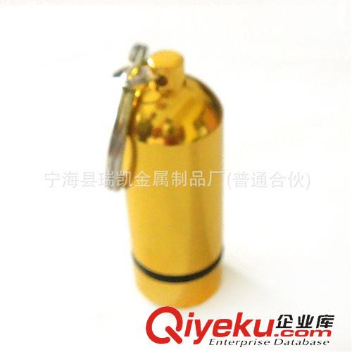 藥筒 戶外時尚新奇特鑰匙扣藥筒 圓形急救鋁合金藥瓶 多功能促銷禮品原始圖片3