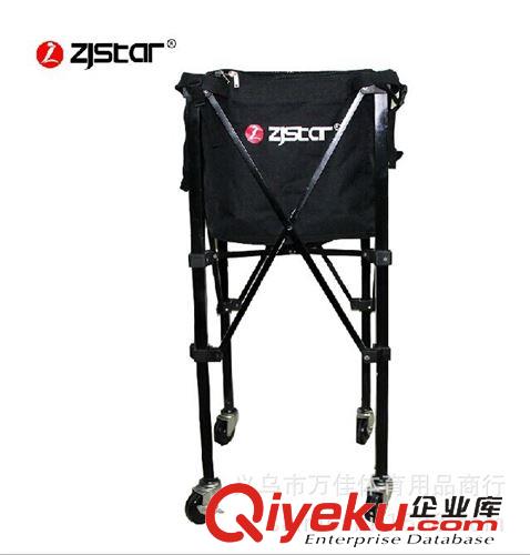 專利產品 zjstar中極星 多功能折疊移動式網球撿球車教練車撿球框球籃原始圖片3
