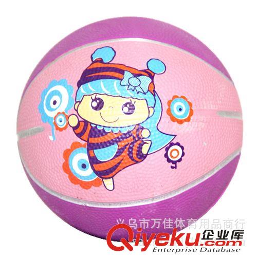 健力奧系列 健力奧橡膠籃球幼兒園專用卡通彩色籃球 zyjl籃球原始圖片3