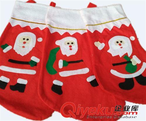 冬季熱銷(xiāo) 圣誕節(jié)用品 無(wú)紡布圣誕禮物袋 圣誕裝飾圣誕襪子 加厚貼花原始圖片3