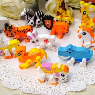 tj商品 O104 文具 可愛卡通多款動物橡皮擦 學(xué)生 獎品禮品tj批發(fā)18g原始圖片3