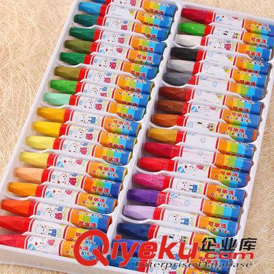 套裝禮盒 熱銷12色蠟筆 彩色鉛筆 油畫棒 兒童文具用品 卡通禮盒套裝 125g原始圖片2