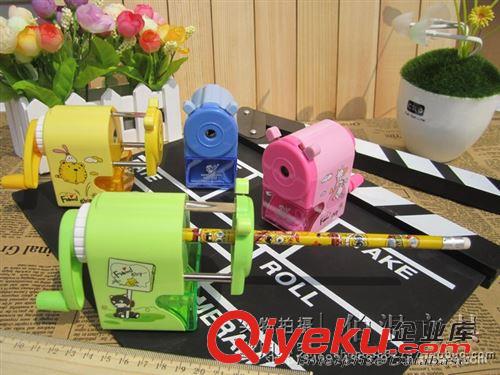 學習必備 L203手搖可愛卡通卷筆刀0021 削筆器文具套裝 小學生卷筆刀 365g原始圖片3