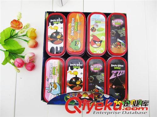 學習必備 特 熊出沒 韓國文具 憤怒的小鳥 gd盒裝 鐵盒橡皮 40g原始圖片2