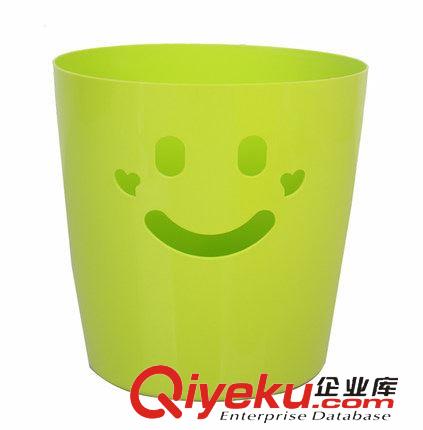 生活必備 日韓居家 笑臉桌面收納桶 微笑迷你垃圾桶 雜物筒